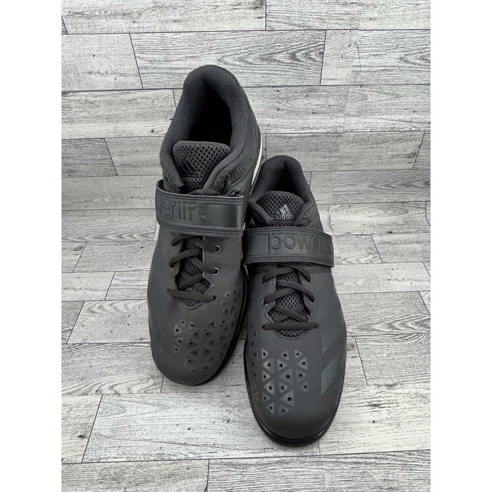 Adidas Powerlift 4 Weightlifting Shoes Black Mens Size 10.5 BA8019
